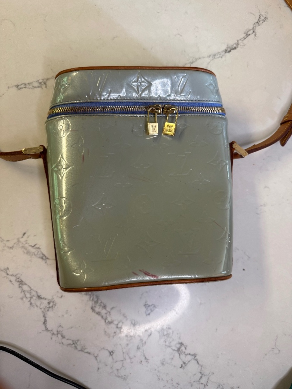 Louis Vuitton Sullivan Vertical PM Monogram Vernis Lavande M91258 2003 Authentic